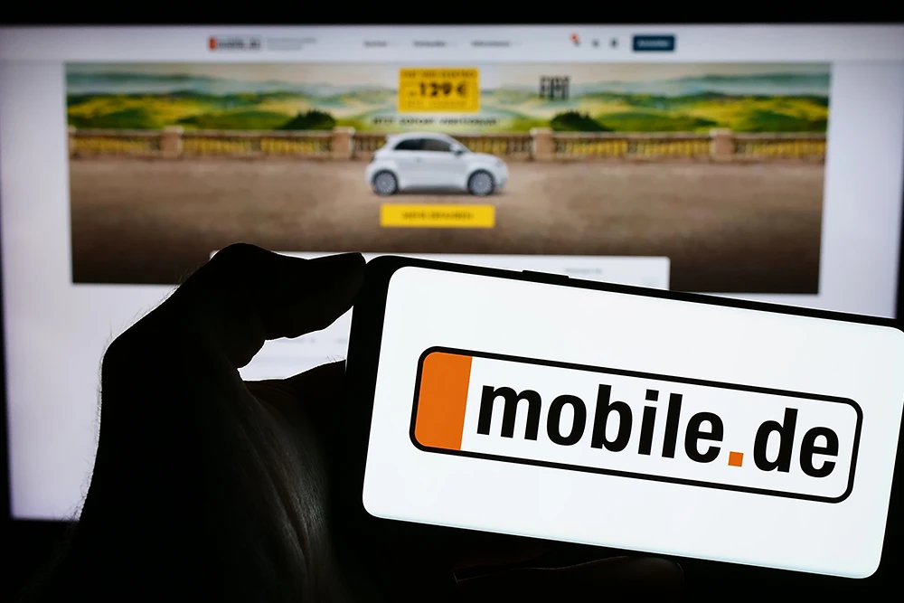 Automobil-Online-Marktplatzes