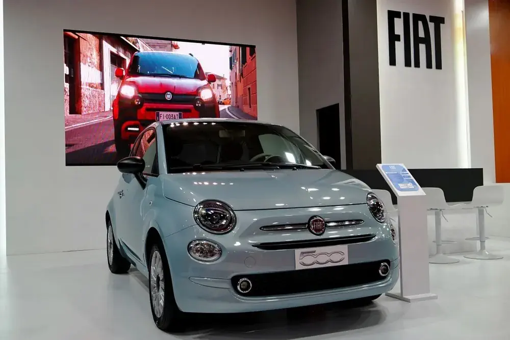 Elektrofahrzeug Fiat 500 Electric