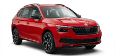 SKODA Fabia red